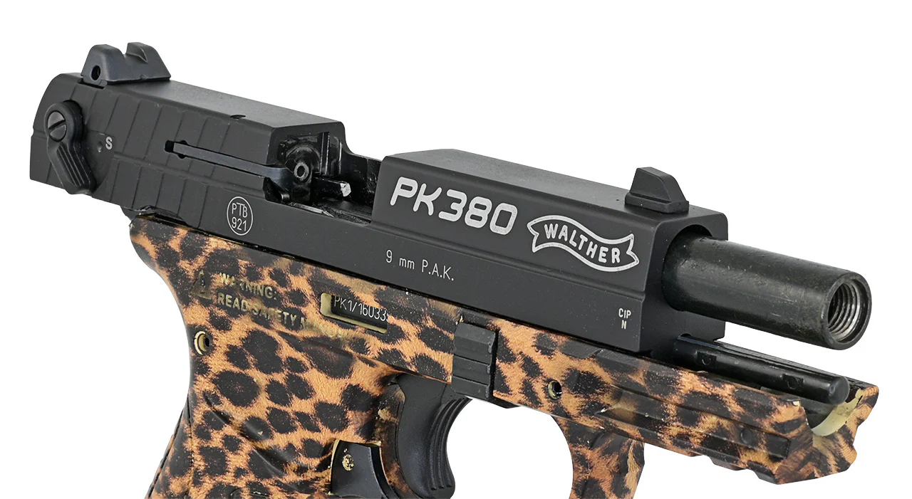 Einzelstück ! Walther PK380 Schreckschuss 9mm PAK Cheetah - VERKAUFT ! - Image 5