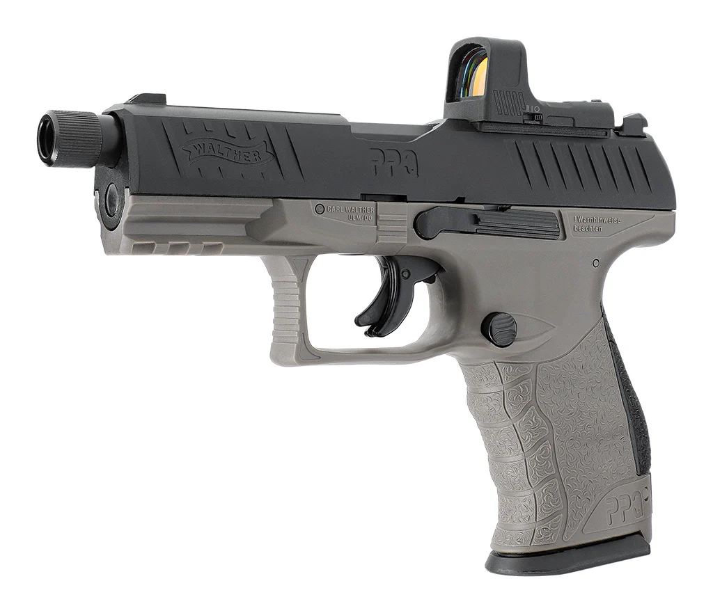 Walther PPQ M2 Q4 TAC Combo CO2 Blowback Luftpistole 4,5mm Diabolo