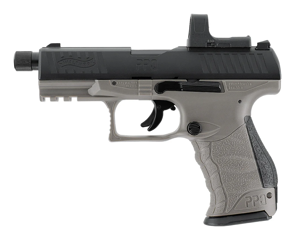 Walther PPQ M2 Q4 TAC Combo CO2 Blowback Luftpistole 4,5mm Diabolo - Image 3