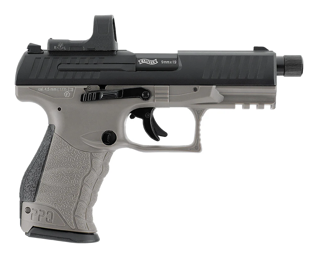 Walther PPQ M2 Q4 TAC Combo CO2 Blowback Luftpistole 4,5mm Diabolo - Image 4