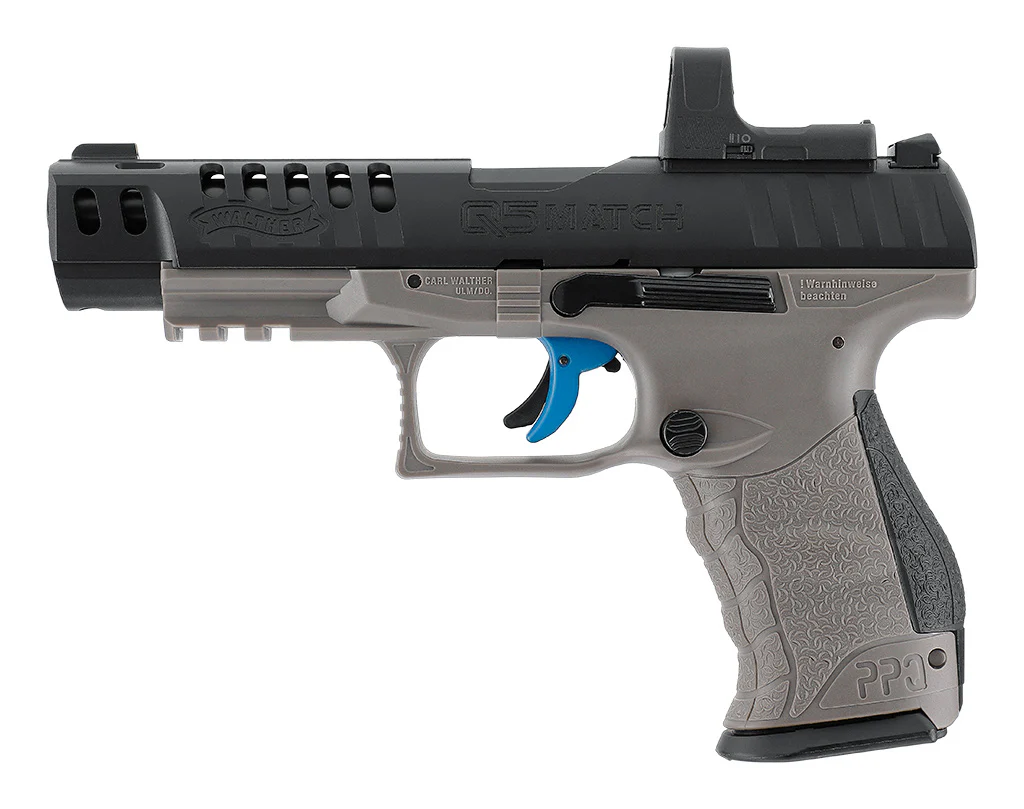 Walther PPQ M2 Q5 Match Combo CO2 Blowback Luftpistole 4,5mm Diabolo - Image 3