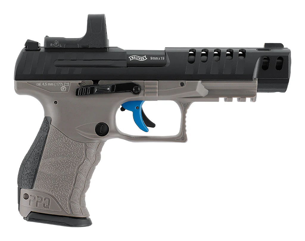 Walther PPQ M2 Q5 Match Combo CO2 Blowback Luftpistole 4,5mm Diabolo - Image 4
