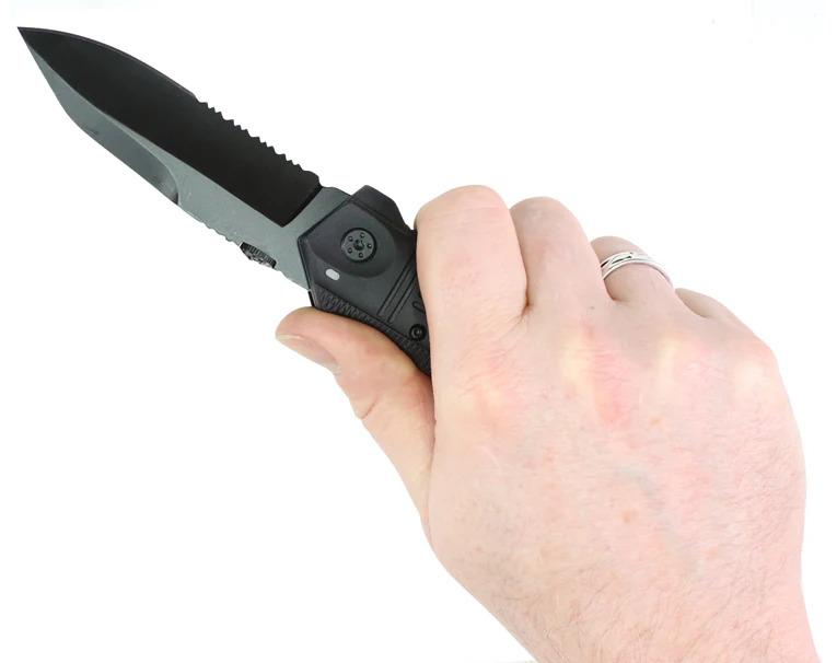 Walther Rescue Knife Rettungsmesser schwarzer Griff - Image 2