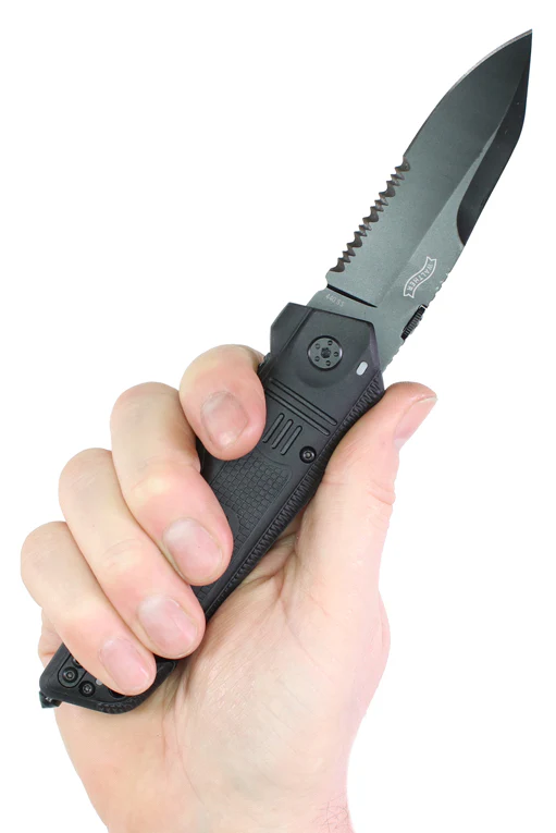 Walther Rescue Knife Rettungsmesser schwarzer Griff - Image 4