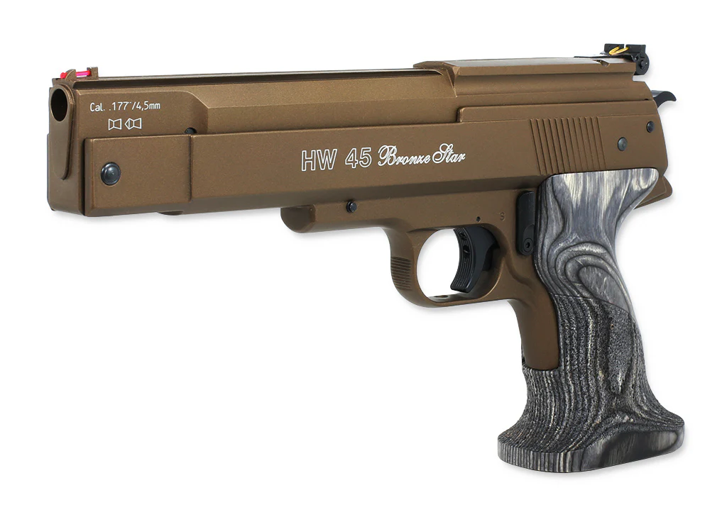 Weihrauch HW45 Bronze Star Luftpistole 4,5mm - Image 3