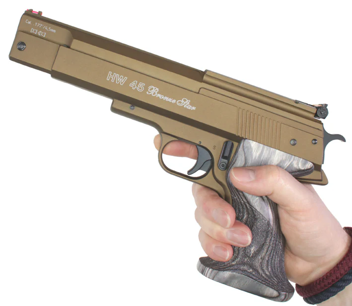 Weihrauch HW45 Bronze Star Luftpistole 4,5mm - Image 7