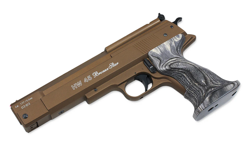 Weihrauch HW45 Bronze Star Luftpistole 5,5mm - Image 3