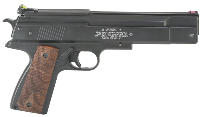Weihrauch HW45 Luftpistole im Kaliber 4,5mm mit Rail - Image 4