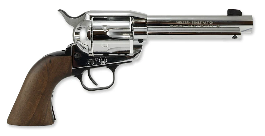 Weihrauch SA Peacemaker Westernrevolver verchromt Schreckschuss 9mm RK - Image 4