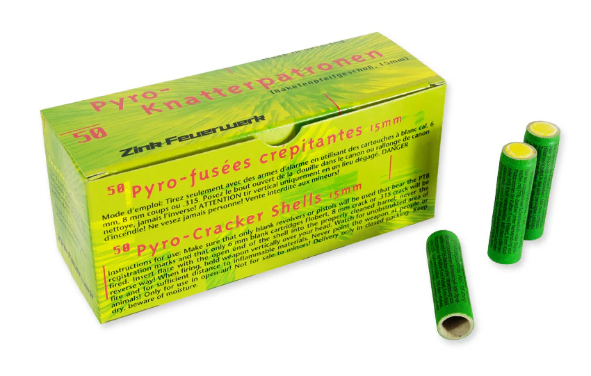 Knatterpatronen 50 tlg. Zink Pyro für Schreckschusswaffen - Image 3