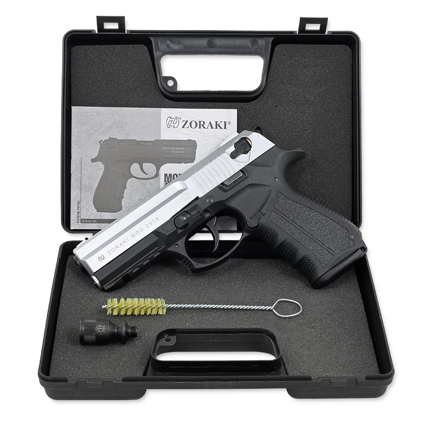 Zoraki 2918 Matt Chrom Schreckschuss 9mm PAK - Image 2