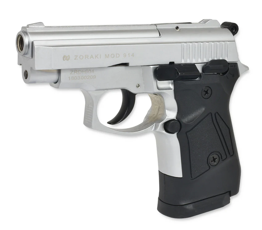 Zoraki 914 Matt Chrom Schreckschuss 9mm PAK - Image 3