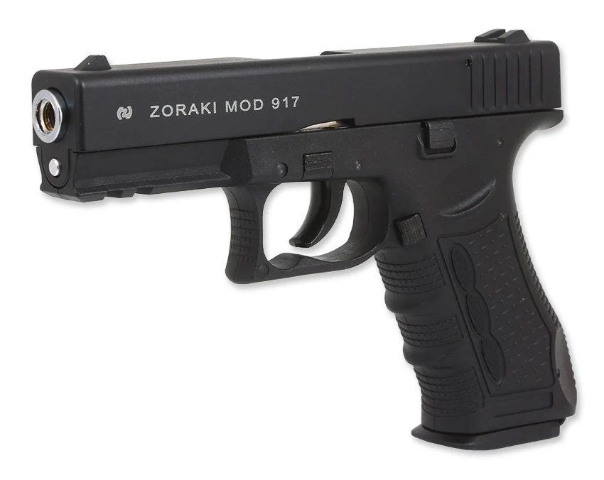 Zoraki 917 Schwarz / Chrom Schreckschuss 9mm PAK - Image 2