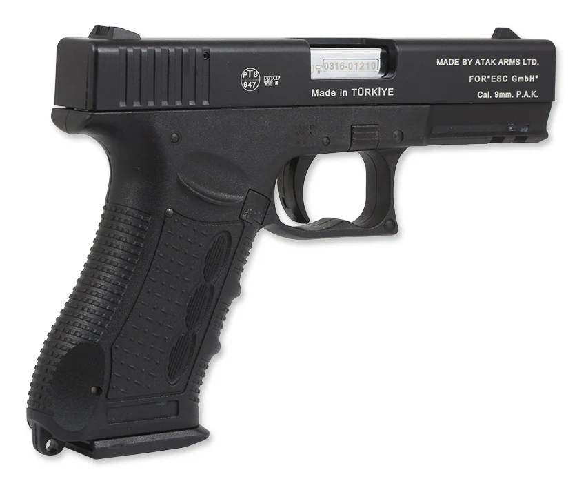 Zoraki 917 Schwarz / Chrom Schreckschuss 9mm PAK - Image 4