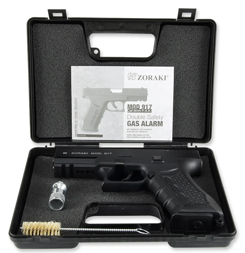 Zoraki 917 Schwarz Schreckschuss 9mm PAK Sparset +250 Knallpatronen - Image 11
