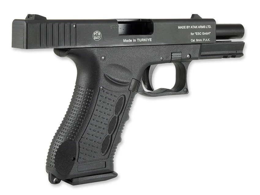 Zoraki 917 Schwarz Schreckschuss 9mm PAK Sparset +250 Knallpatronen - Image 4