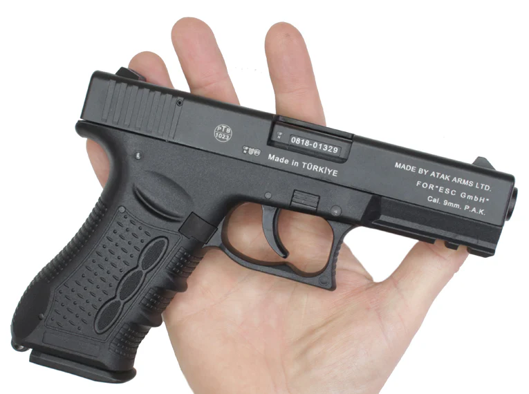 Zoraki 917 Schwarz Schreckschuss 9mm PAK Sparset +250 Knallpatronen - Image 6