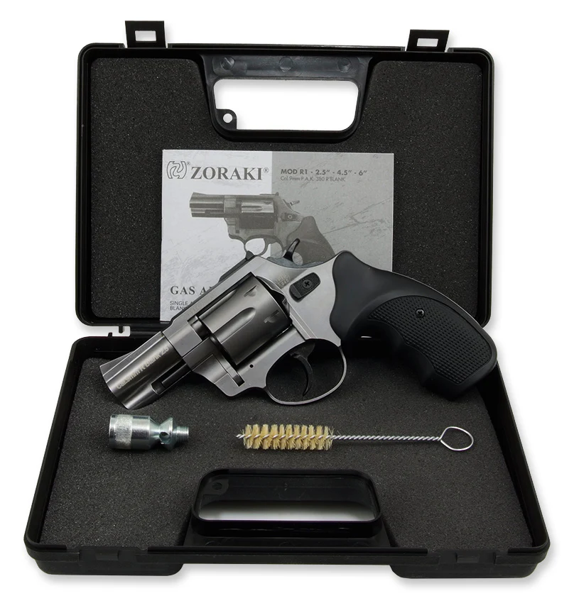 Zoraki R1 Schreckschuss Revolver 2,5 Zoll Titan 9mm RK - Image 4