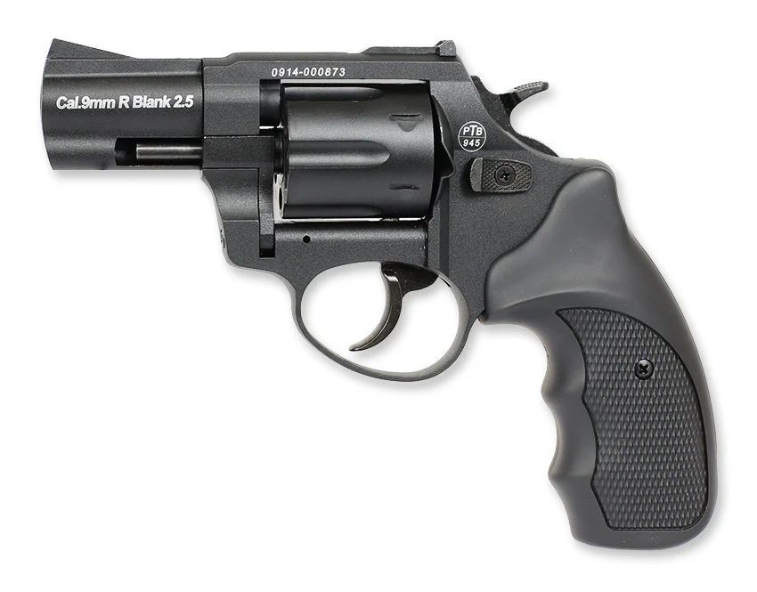 Zoraki R1 Schreckschuss Revolver schwarz 2,5 Zoll 9mm RK