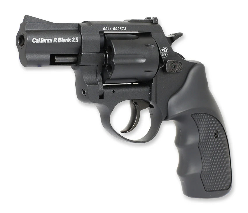 Zoraki R1 Schreckschuss Revolver schwarz 2,5 Zoll 9mm RK - Image 3