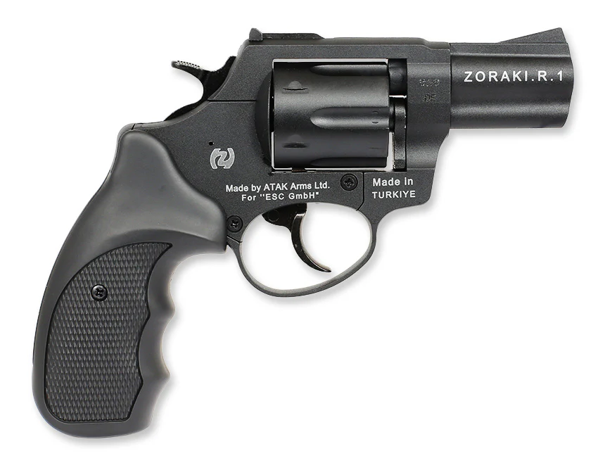 Zoraki R1 Schreckschuss Revolver schwarz 2,5 Zoll 9mm RK - Image 4