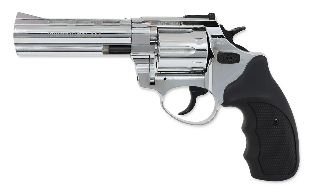 Zoraki R1 Schreckschuss Revolver Chrom 4,5" Zoll Kaliber 9mm RK - Image 2