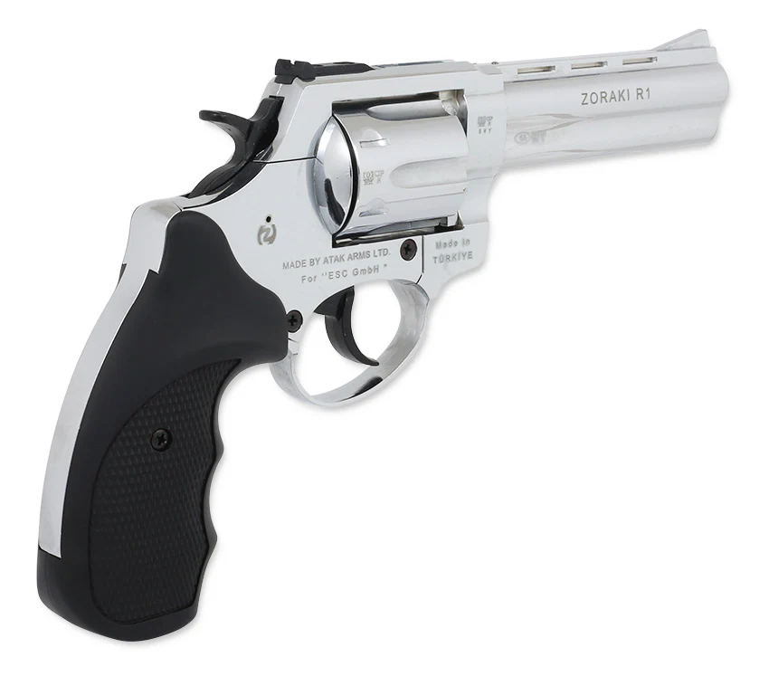 Zoraki R1 Schreckschuss Revolver Chrom 4,5" Zoll Kaliber 9mm RK - Image 3