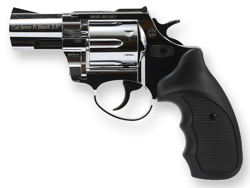 Zoraki R1 Schreckschuss Revolver 2,5 Zoll verchromt 9mm RK - Image 2
