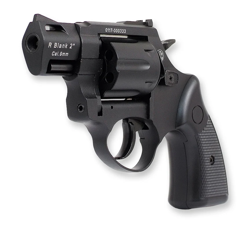 Zoraki R2 Schreckschussrevolver schwarz mit 2" Zoll Lauf Kaliber 9mm RK - Image 2